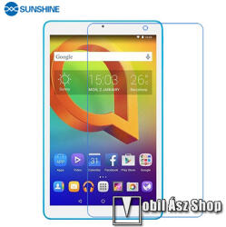 SUNSHINE Hydrogel TPU tablet képernyővédő fólia - Ultra Clear, ÖNREGENERÁLÓ! - 1db, TOKBARÁT - ALCATEL A3 (10) (9026X)