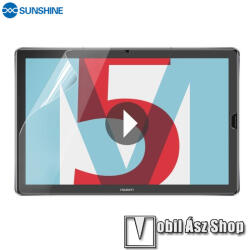 SUNSHINE Hydrogel TPU tablet képernyővédő fólia - Ultra Clear, ÖNREGENERÁLÓ! - 1db, a teljes képernyőt védi! - Huawei MediaPad M5 10 / Huawei MediaPad M5 10 Pro