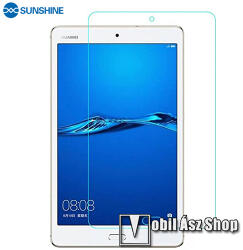 SUNSHINE Hydrogel TPU tablet képernyővédő fólia - Ultra Clear, ÖNREGENERÁLÓ! - 1db, a teljes képernyőt védi! - HUAWEI MediaPad M3 Lite 8