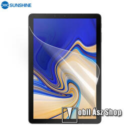 SUNSHINE Hydrogel TPU tablet képernyővédő fólia - Ultra Clear, ÖNREGENERÁLÓ! - 1db, a teljes képernyőt védi! - SAMSUNG SM-T830 Galaxy Tab S4 10.5 (Wi-Fi) / SM-T835 Galaxy Tab S4 10.5 (LTE)