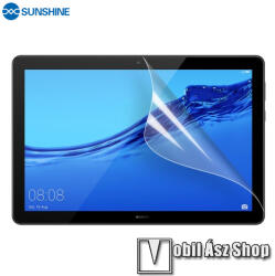SUNSHINE Hydrogel TPU tablet képernyővédő fólia - Ultra Clear, ÖNREGENERÁLÓ! - 1db, TOKBARÁT - HUAWEI MediaPad T5 10