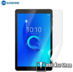 SUNSHINE Hydrogel TPU tablet képernyővédő fólia - Ultra Clear, ÖNREGENERÁLÓ! - 1db, a teljes képernyőt védi! - ALCATEL 1T 10 (2018) (8091-2AALE11)
