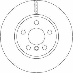 TRW Disc frana TRW DF6757 (DF6757) - automobilus