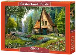 Castorland Puzzle Castorland din 2000 de piese - Casa in padure, Dominic Davison (C-200634-2)