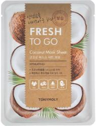 Tony Moly Mască de țesut cu ulei de cocos - Tony Moly Fresh To Go Coconut Mask Sheet Hydrating 22 g