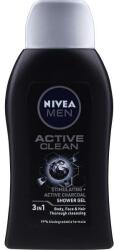 Nivea Gel de duș de curățare cu cărbune activat 3în1 - Nivea Men Active Clean Active Charcoal Shower Gel 3in1 50 ml