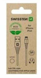 SWISSTEN Cablu Date Swissten Arcade USB to Lightning 1.2 Alb (Ambalaj Eco)