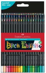 Faber-Castell Creioane colorate Faber-Castell 36 culori Black Edition (FC116436)
