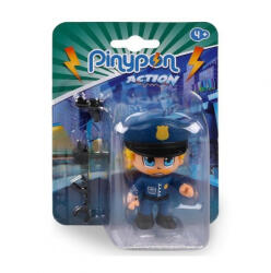 Famosa Pinypon Action - játék rendőr figura 2
