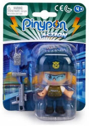 Famosa Pinypon Action - rendőr figura kiegészítővel