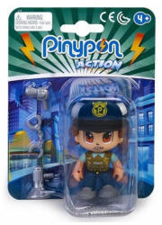 Famosa Pinypon Action - rendőr figura bilinccsel