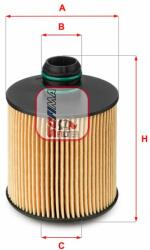 SOFIMA Filtru ulei SOFIMA S 5083 PE (S 5083 PE) - automobilus