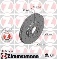ZIMMERMANN Disc frana ZIMMERMANN SPORT Z 100.1216. 52 (100.1216.52)