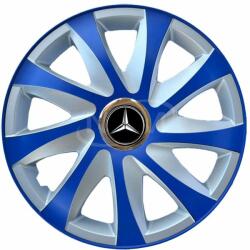 NRM Capace pentru roți MERCEDES 14", DRIFT EXTRA albastru-argintiu 4bc