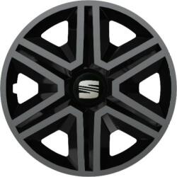 NRM Capace pentru SEAT 14", ACTION DOUBLECOLOR GRAFIT-NEGRU 4bc