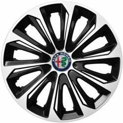 NRM Capace pentru ALFA ROMEO 16", STRONG DUOCOLOR ALB-NEGRU 4bc