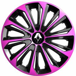 NRM Capace pentru RENAULT 16", STRONG DUOCOLOR ROZ-NEGRU 4bc