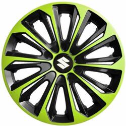 NRM Capace pentru SUZUKI 16", STRONG DUOCOLOR VERDE-NEGRU 4bc