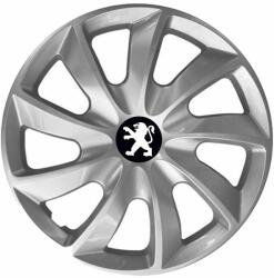 NRM Capace pentru PEUGEOT 15", STIG GRI LĂCUIT 4bc