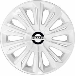 NRM Capace pentru roți NISSAN 14", STRONG ALB VOPSIT 4bc