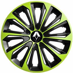 NRM Capace pentru RENAULT 15", STRONG DUOCOLOR VERDE-NEGRU 4bc