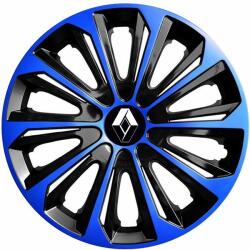 NRM Capace pentru roți RENAULT 14", STRONG DUOCOLOR ALBASTRU-NEGRU 4bc
