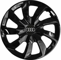 NRM Capace pentru AUDI 15", STIG NEGRU VOPSIT 4bc