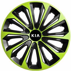 NRM Capace pentru KIA 16", STRONG DUOCOLOR VERDE-NEGRU 4bc