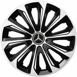 NRM Capace pentru MERCEDES 16", STRONG DUOCOLOR ALB-NEGRU 4bc