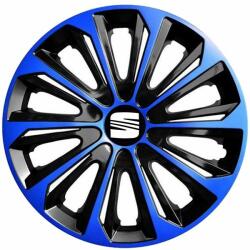 NRM Capace pentru SEAT 15", STRONG DUOCOLOR ALBASTRU-NEGRU 4bc