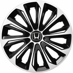 NRM Capace pentru roți HONDA 14", STRONG DUOCOLOR ALB-NEGRU 4bc