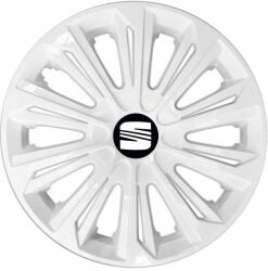 NRM Capace pentru SEAT 16", STRONG ALB VOPSIT 4bc