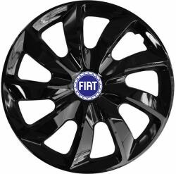 NRM Capace pentru roți FIAT BLUE 17", STIG NEGRU VOPSIT 4bc