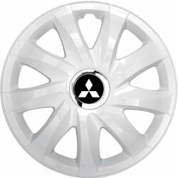 NRM Capace pentru MITSUBISHI 15", DRIFT ALB VOPSIT 4bc