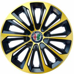 NRM Capace pentru roți ALFA ROMEO 14", STRONG EXTRA aurii 4bc