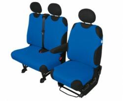Kegel Husă scaune mașină COTTON DV 2+1 albastră Kia Pregio