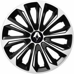 NRM Capace pentru RENAULT 16", STRONG DUOCOLOR ALB-NEGRU 4bc