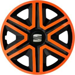 NRM Capace pentru SEAT 15", ACTION DOUBLECOLOR PORTOCALIU-NEGRU 4bc