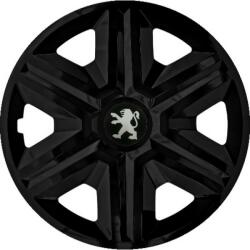 NRM Capace pentru PEUGEOT 16", ACTION NEGRU 4bc