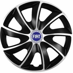 NRM Capace pentru roți Fiat 17", Quad bicolor semn albastru, 4 bc
