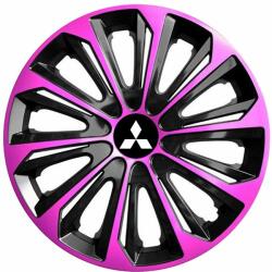 NRM Capace pentru MITSUBISHI 16", STRONG DUOCOLOR ROZ-NEGRU 4bc