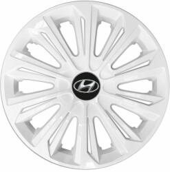 NRM Capace pentru roți HYUNDAI 14", STRONG ALB VOPSIT 4bc