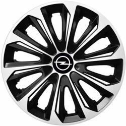 NRM Capace pentru OPEL 16", STRONG DUOCOLOR ALB-NEGRU 4bc