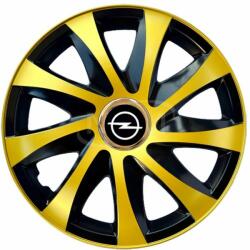 NRM Capace pentru roți OPEL 14", DRIFT EXTRA aurii 4bc