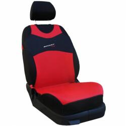 AUTO-DEKOR Husă scaune mașină Sport Line, roșie, pentru față 2bc