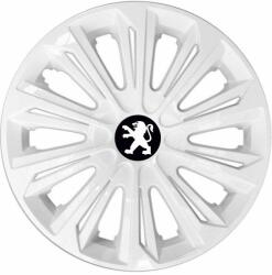 NRM Capace pentru PEUGEOT 15", STRONG ALB VOPSIT 4bc