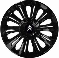 NRM Capace pentru roți CITROEN 14", STRONG NEGRU VOPSIT 4bc