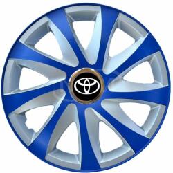 NRM Capace pentru roți TOYOTA 14", DRIFT EXTRA albastru-argintiu 4bc