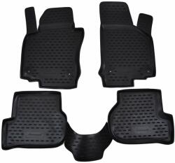 J&J Automotive Covoare cauciuc pentru VW Golf V VI 04/2004-2012 4 buc