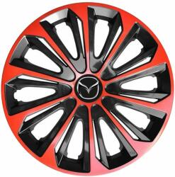 NRM Capace pentru MAZDA 15", STRONG DUOCOLOR ROȘU-NEGRU 4bc